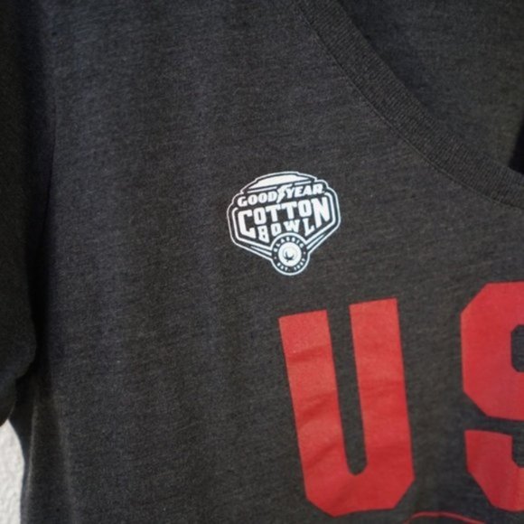 Nike USC Fight On Cotton Bowl V-Neck Shirt Size L - Picture 5 of 7